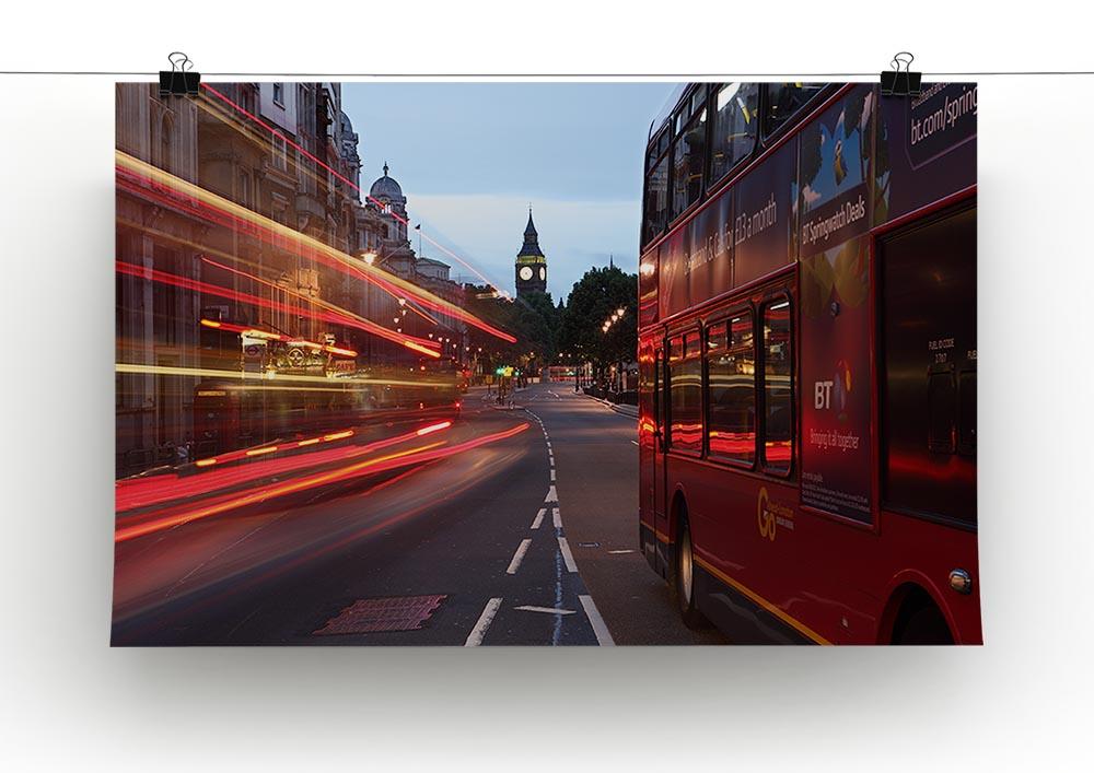 dawn breaking over the city of westminster Canvas Print or Poster - Canvas Art Rocks - 2