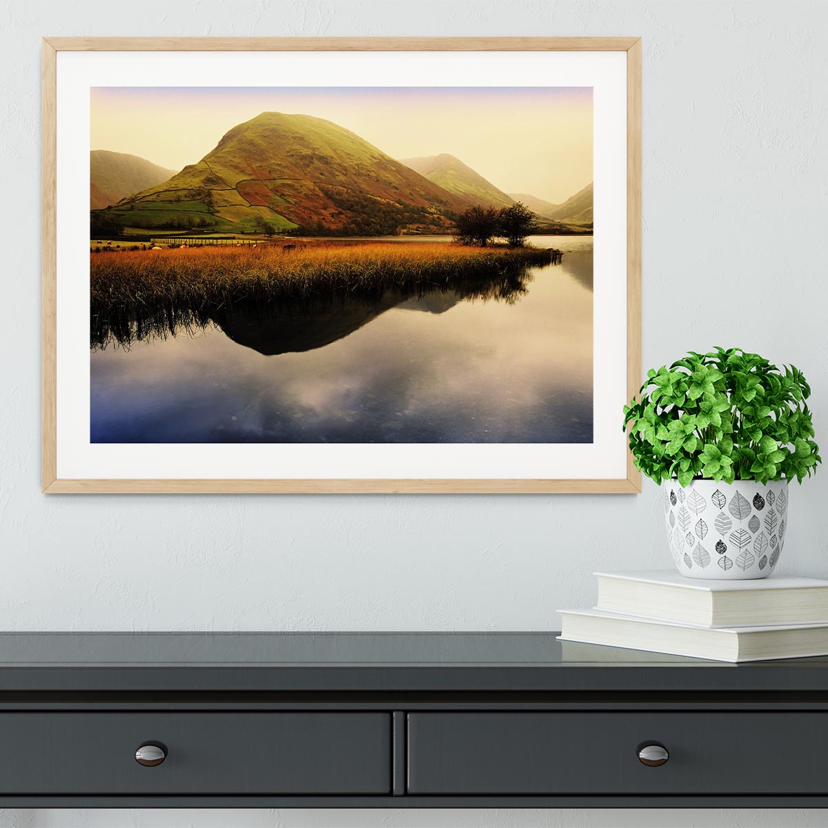 lake district Framed Print - Canvas Art Rocks - 3