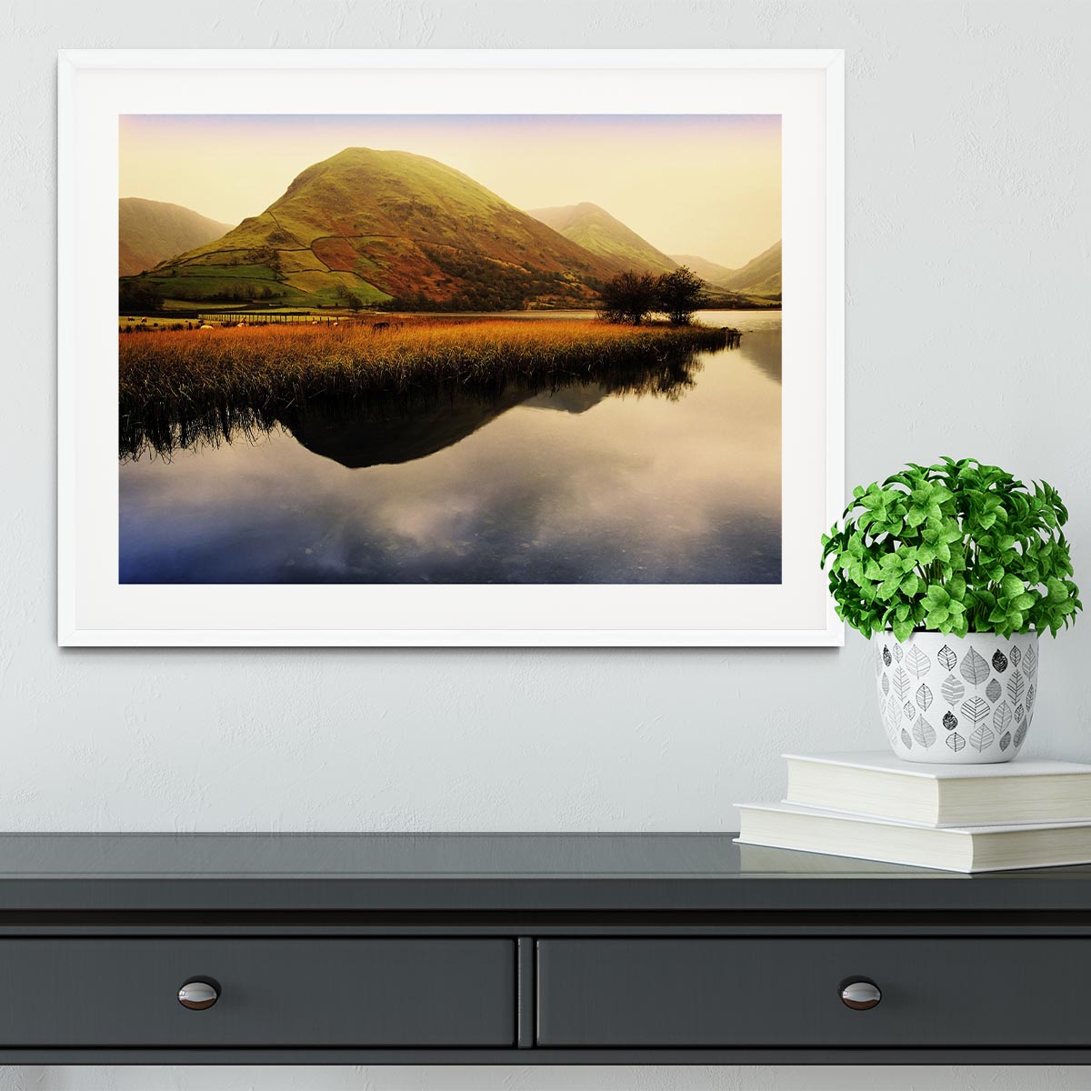 lake district Framed Print - Canvas Art Rocks - 5
