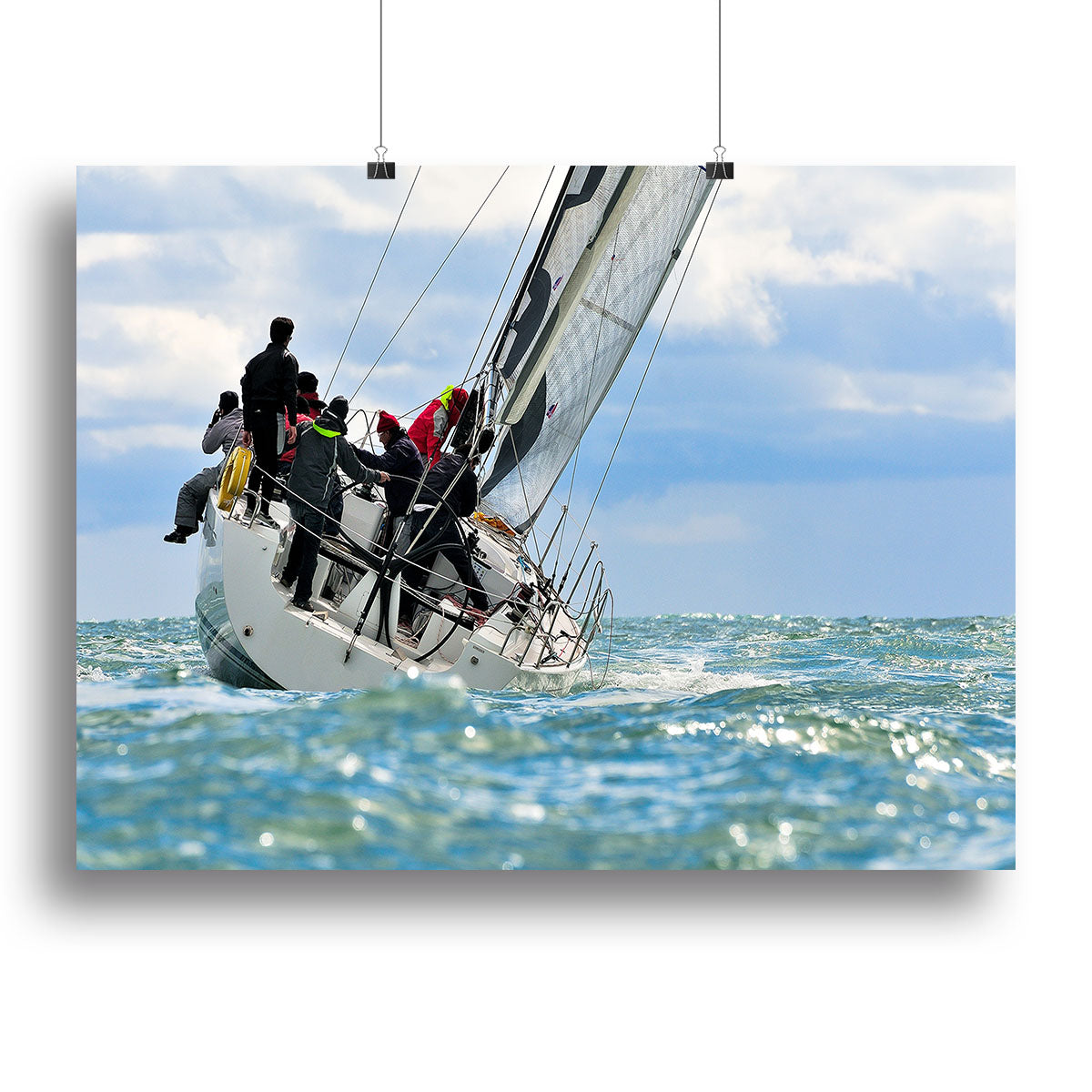 sailing crew Canvas Print or Poster - Canvas Art Rocks - 2