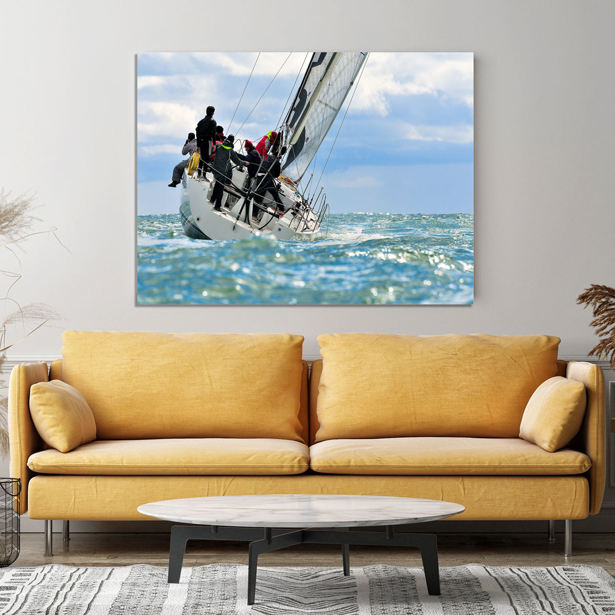 sailing crew Canvas Print or Poster - Canvas Art Rocks - 4