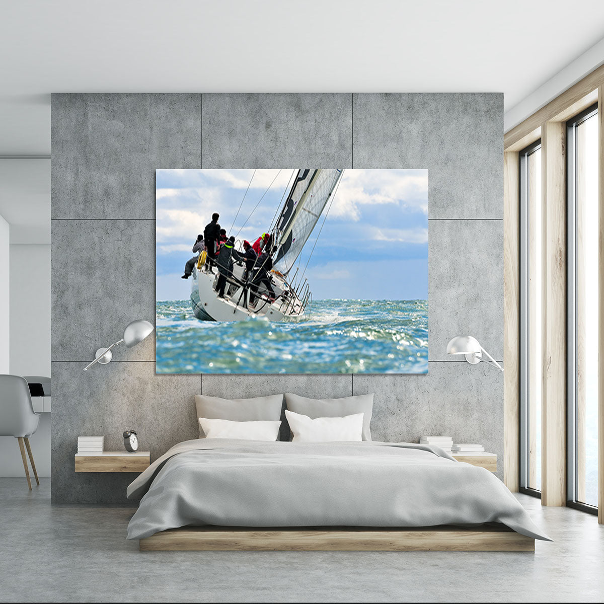 sailing crew Canvas Print or Poster - Canvas Art Rocks - 5